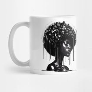 Afrocentric Woman Dripping With Melanin Mug